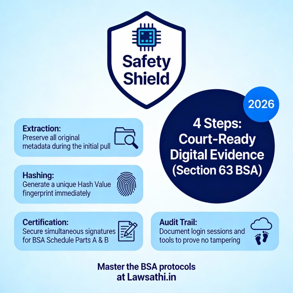 Pre-filing Checklist for Court-Ready Digital Evidence