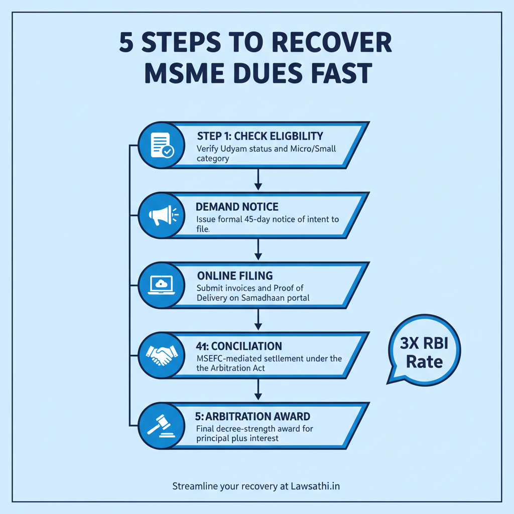 Step-by-Step: The MSME Samadhaan Recovery Process