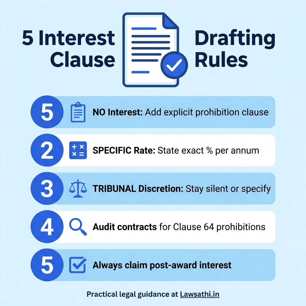 Contract Drafting Guide: What Your Interest Clauses Should Say