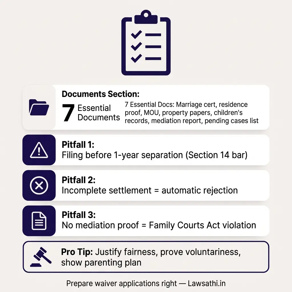 Essential Documents Checklist & Common Pitfalls to Avoid