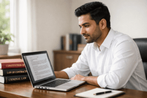 Young lawyer, Law Practice Software