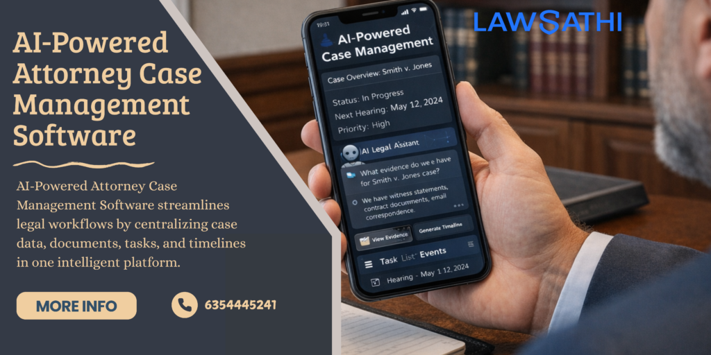 AI-Powered Attorney Case Management Software