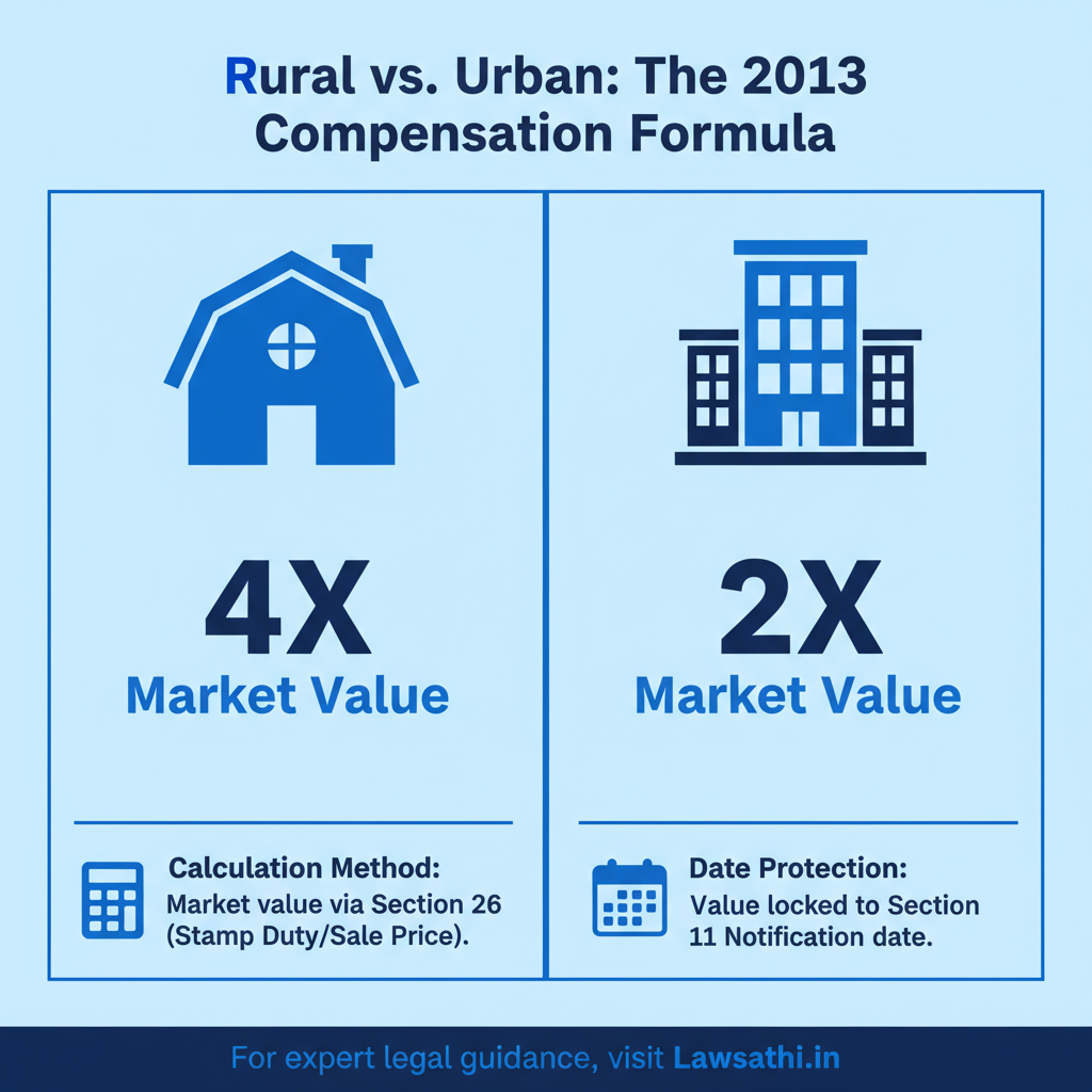 The 4X Compensation Formula: Urban vs. Rural
