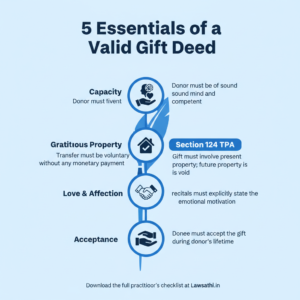 The 5 Pillars of a Valid Gift Deed