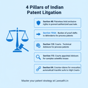 Understanding the Legal Framework for Patent Suits in India