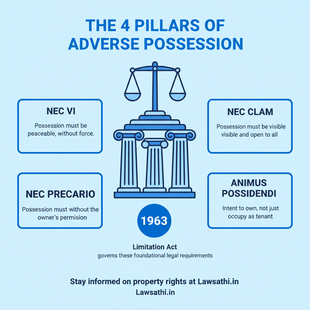 Understanding Adverse Possession: The Legal Trio