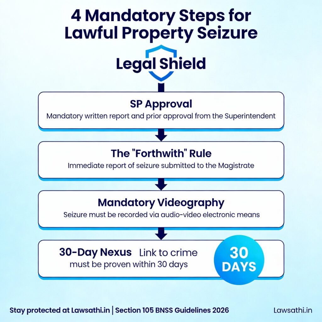 The Procedural Shield: Mandatory Steps for Lawful Seizure
