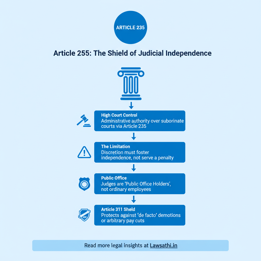 Legal Framework: Article 235 & Judicial Independence