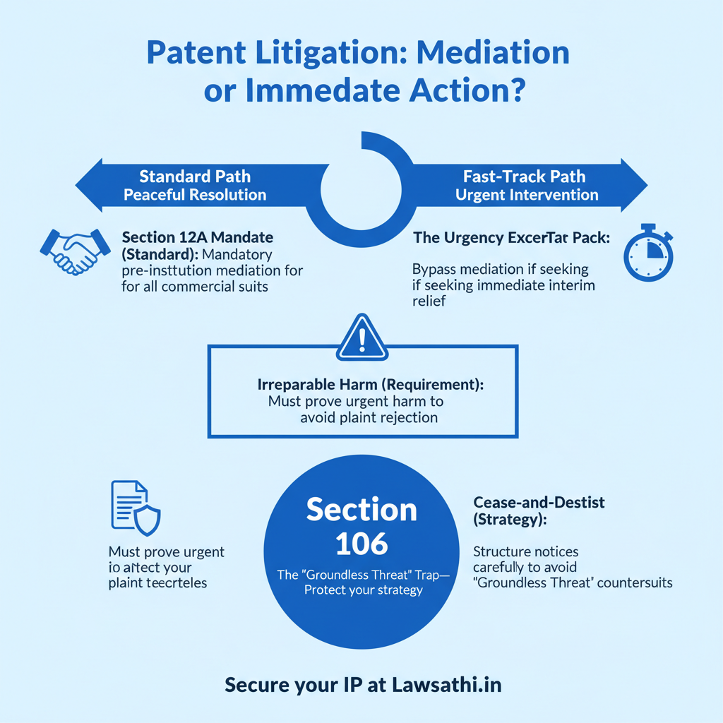 The Pre-Litigation Phase: Mediation vs. Urgency