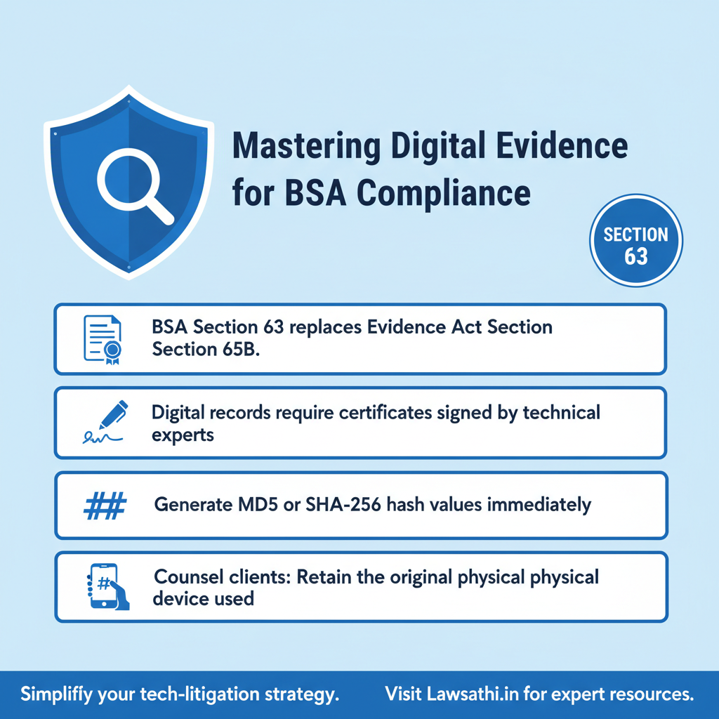 Mastering Digital Evidence under BSA