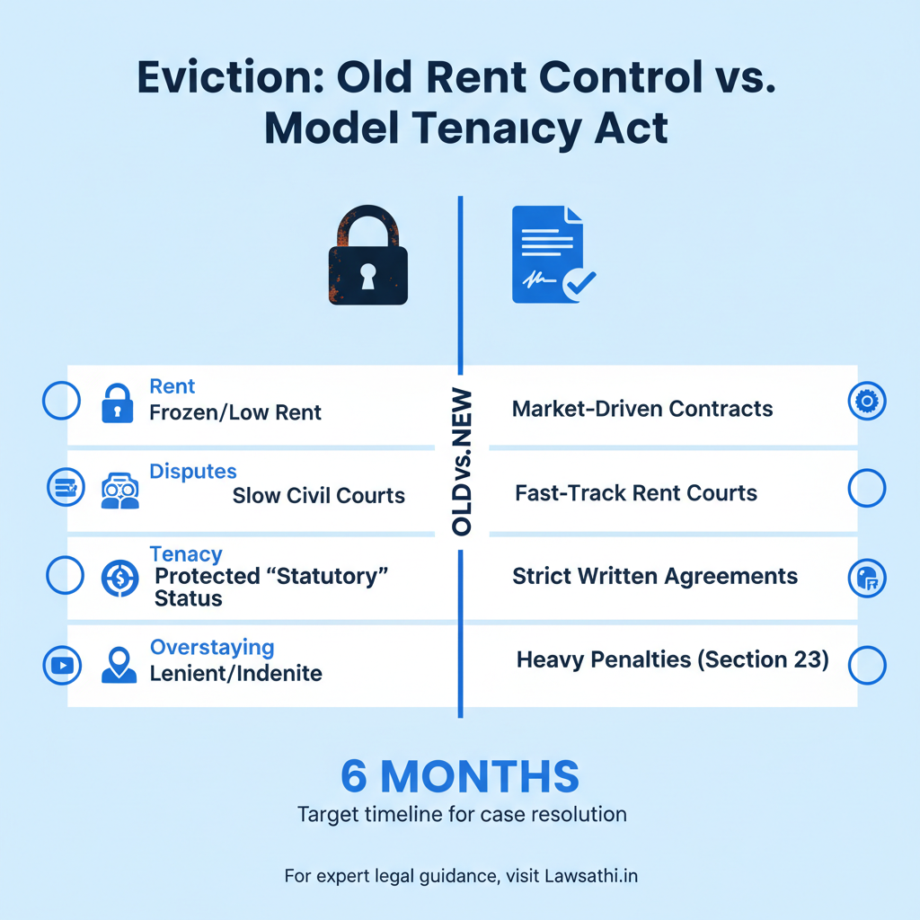Old Rent Control vs. Model Tenancy Act (MTA)