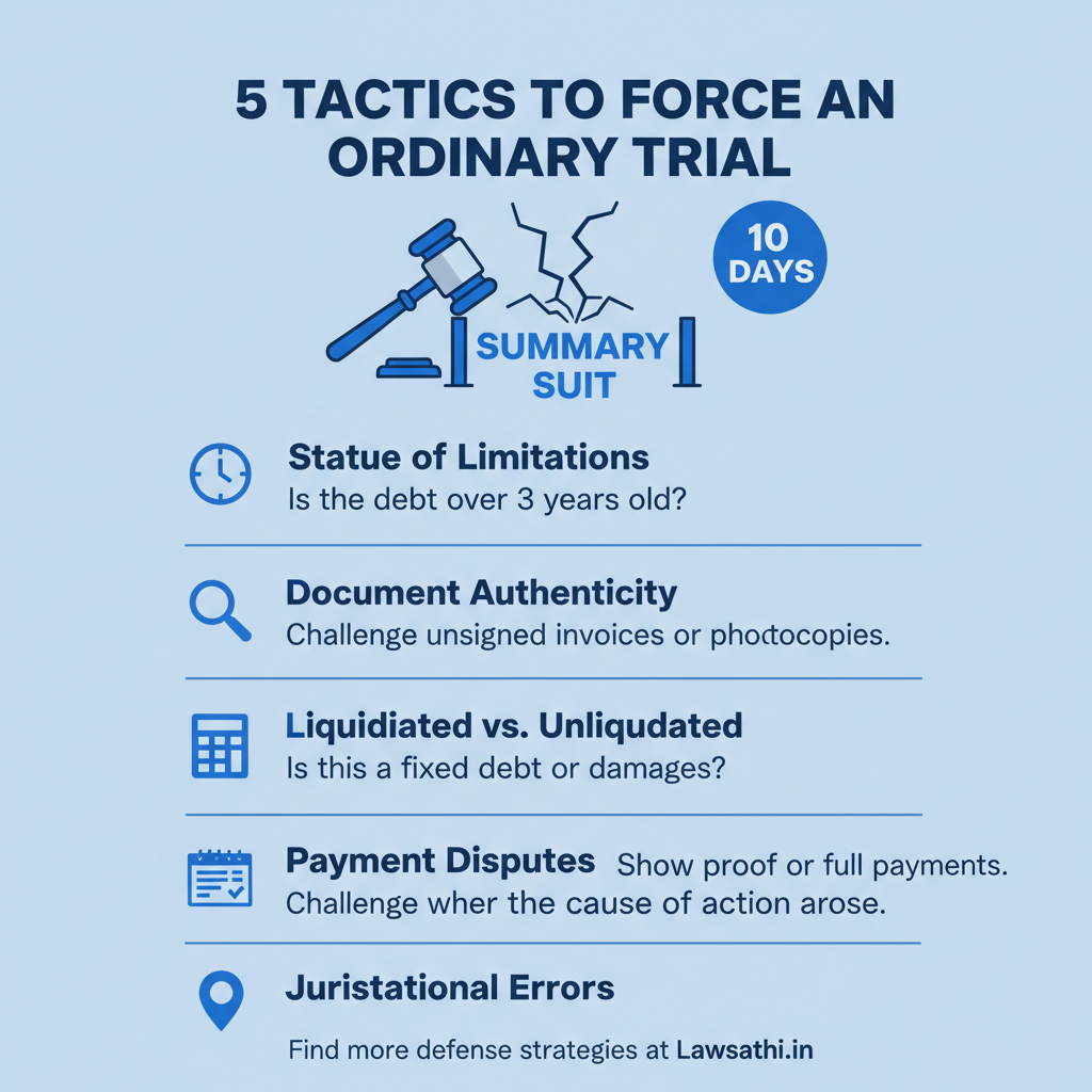 Strategic Defenses & Triable Issues