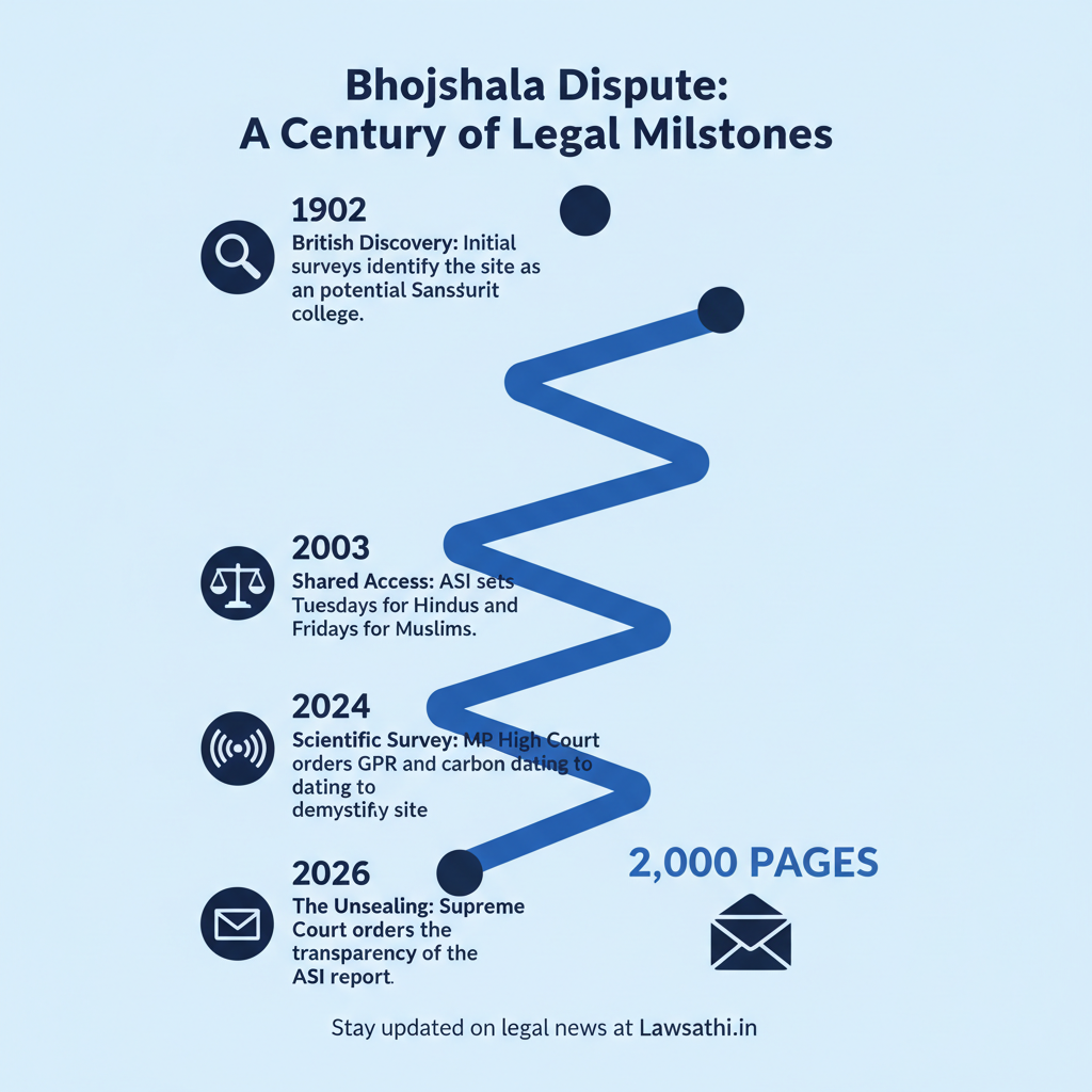 Bhojshala Dispute: A Century-Long Timeline