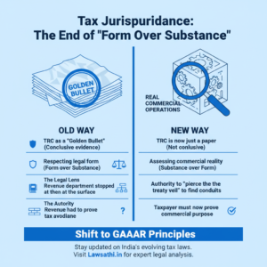 The Death of 'Form over Substance': A Legal Shift