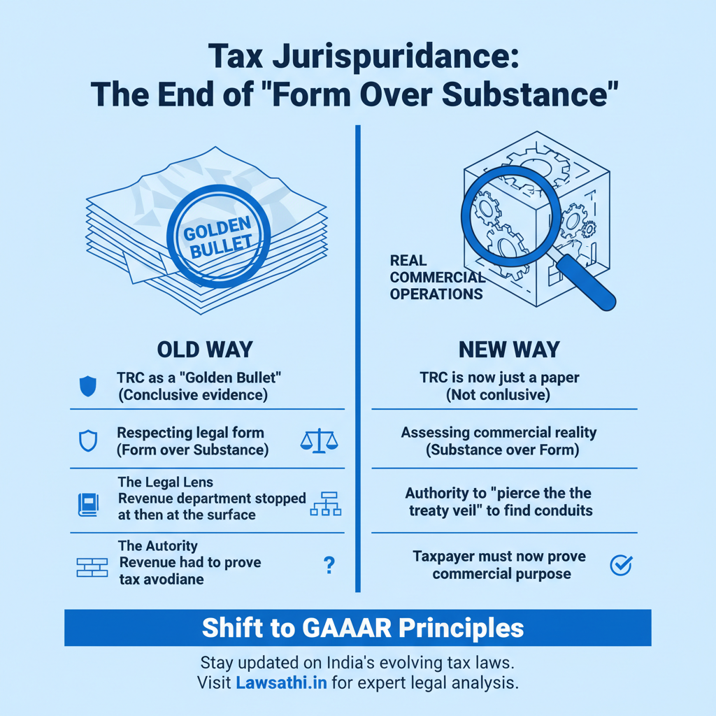 The Death of 'Form over Substance': A Legal Shift
