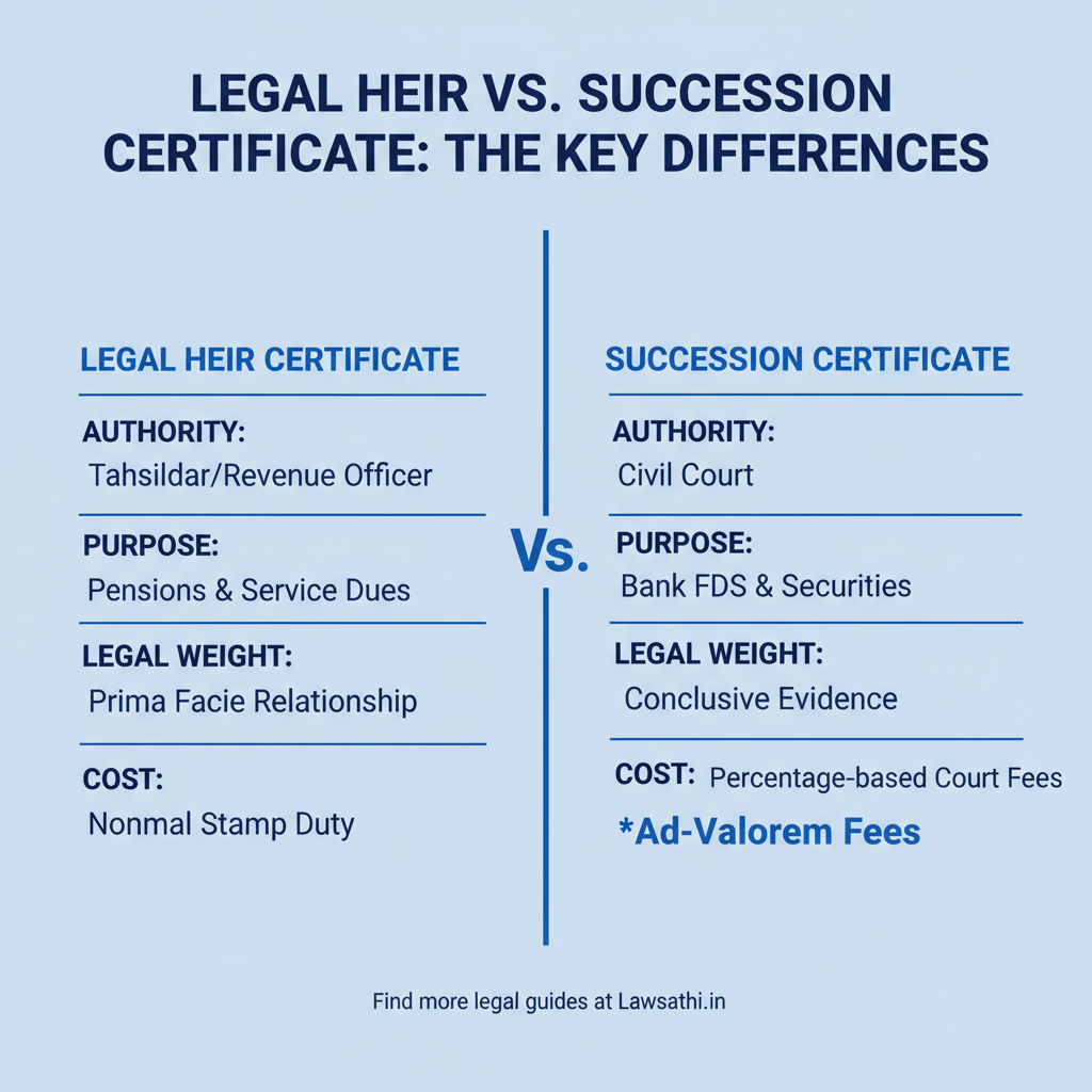 LHC vs. Succession Certificate: The Core Comparison