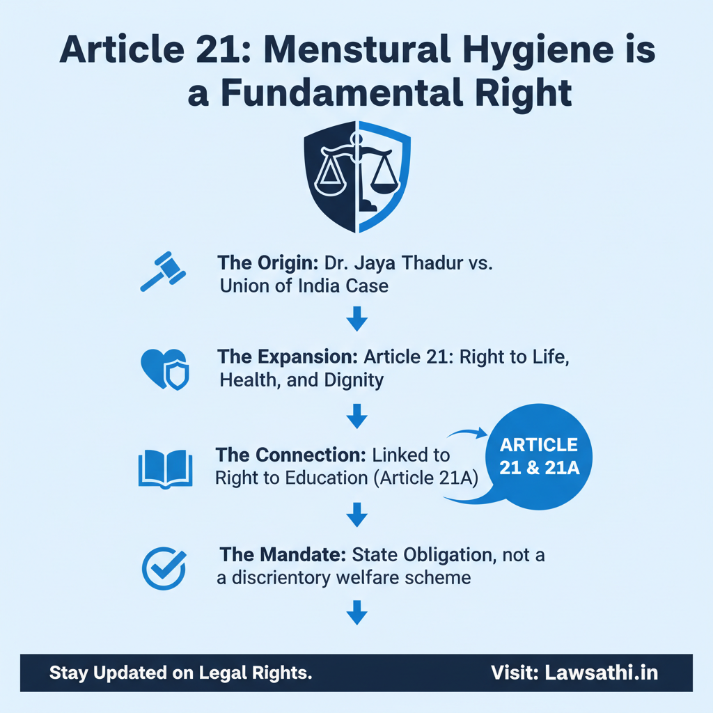 Redefining Article 21: Menstrual Hygiene as a Fundamental Right