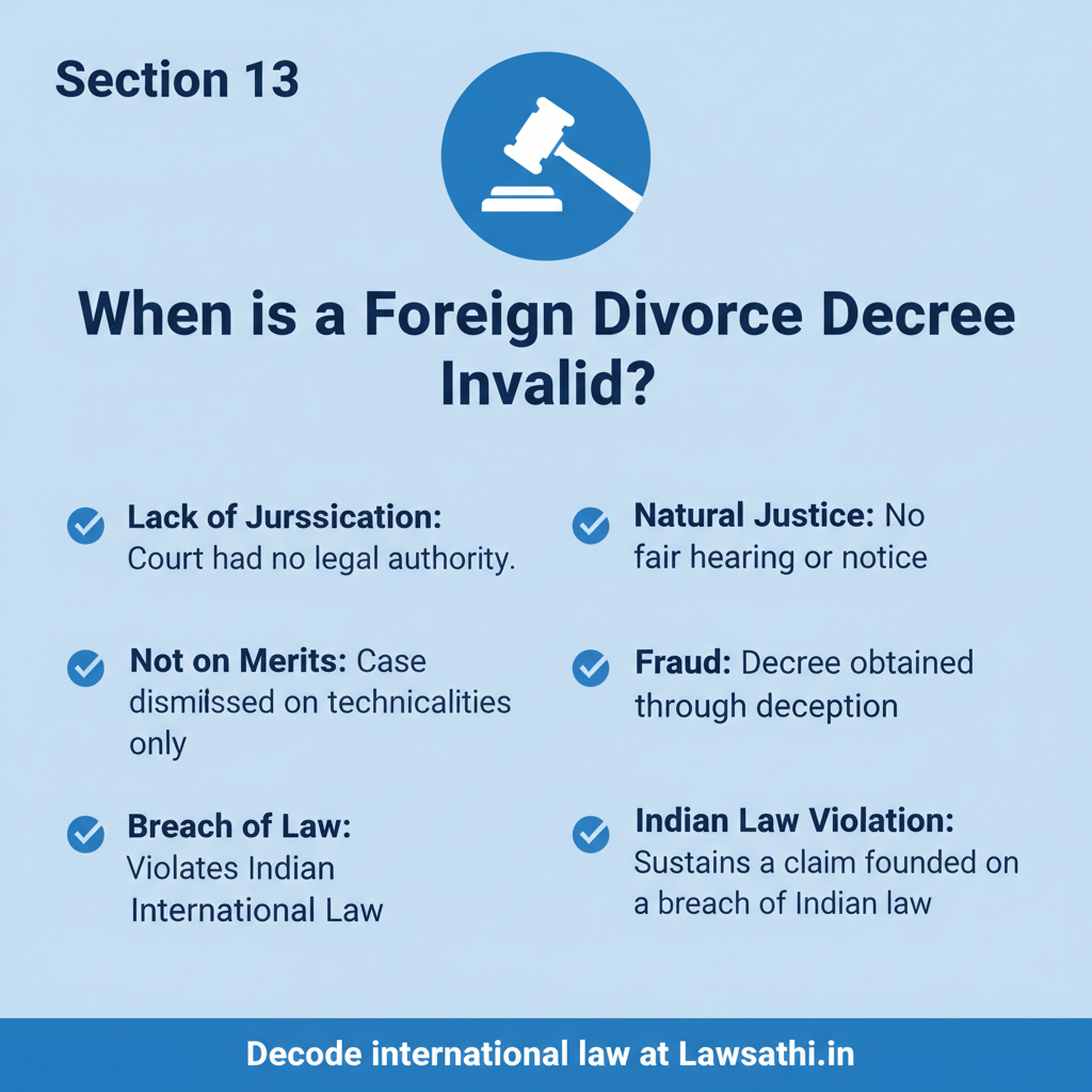 The Statutory Litmus Test: Section 13 & 14 CPC