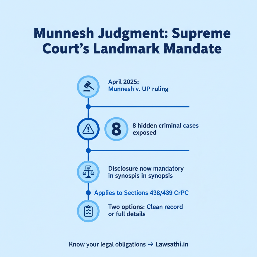 The Munnesh Judgment: Supreme Court's Landmark Mandate