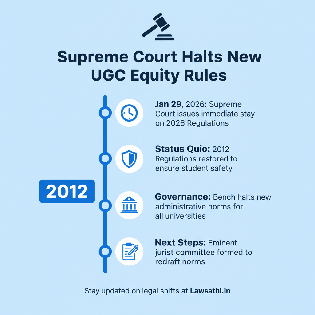 Understanding the UGC Equity Regulations 2026 Stay