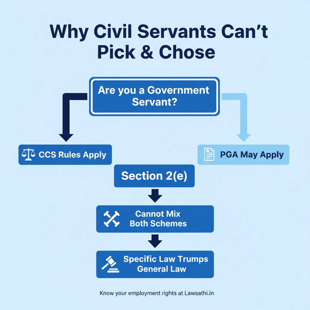 Why Civil Servants Cannot Choose Between Schemes