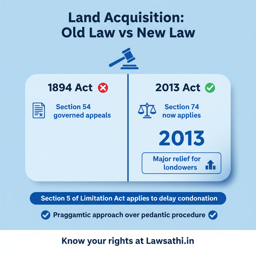 Land Acquisition: Limitation Act Applicability