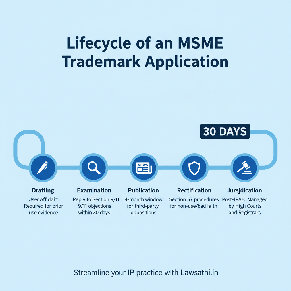 The Lifecycle of an MSME Trademark Application