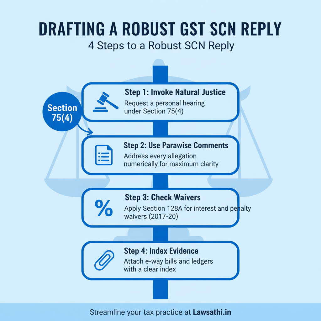 Step-by-Step Strategy for Drafting a Robust Reply