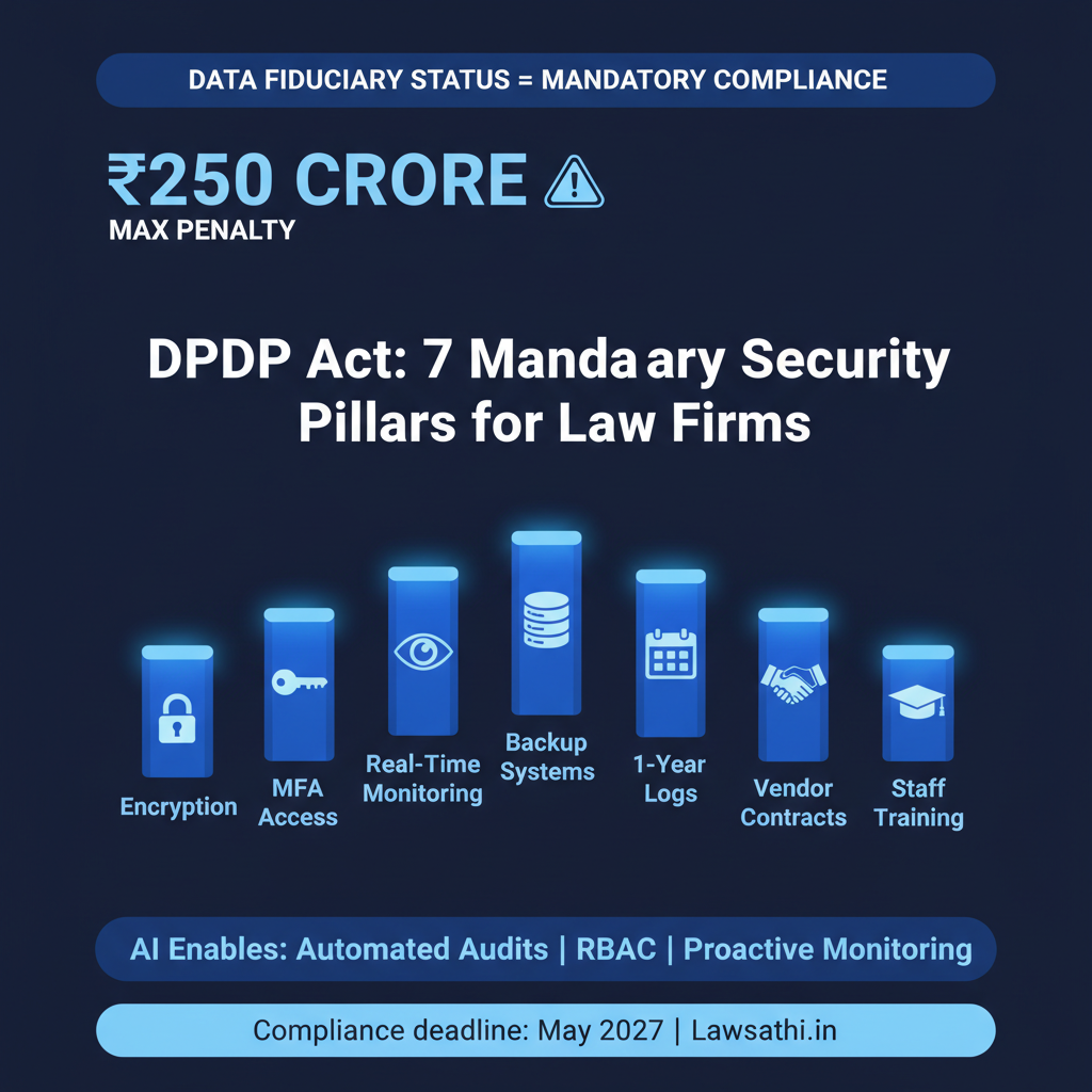 DPDP Act 2023: Seven Pillars of Compliance for Law Firms