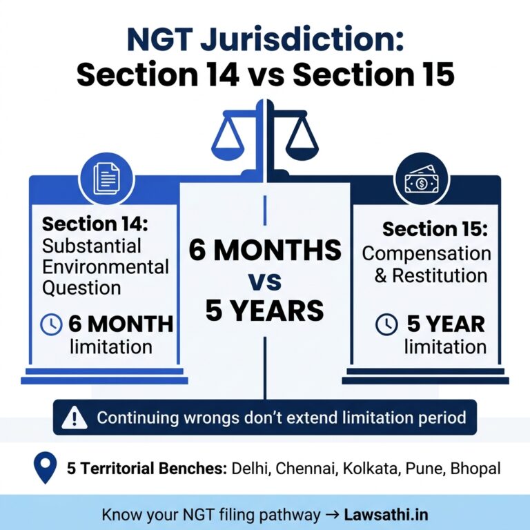 NGT Jurisdictional Thresholds: Section 14 vs Section 15