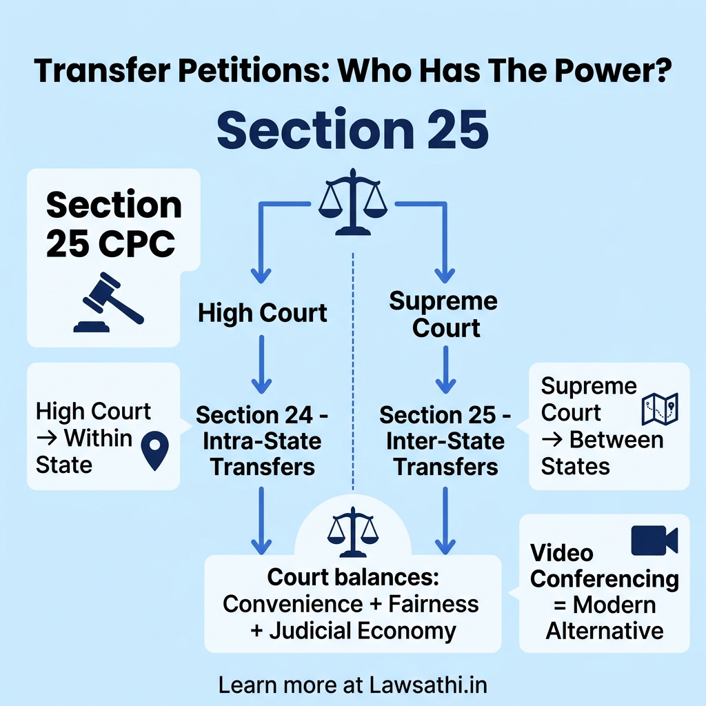 Transfer Petitions: Understanding Section 25 CPC Jurisdiction