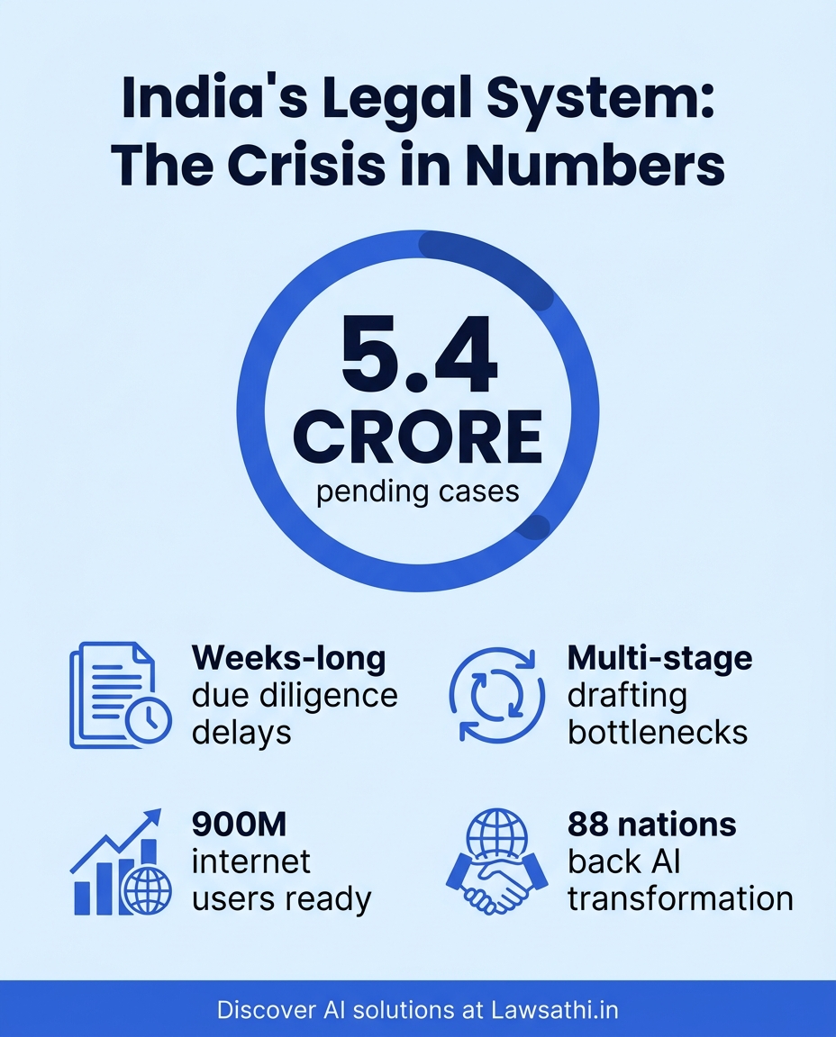 The Digital Shift: India's Legal Landscape in Crisis