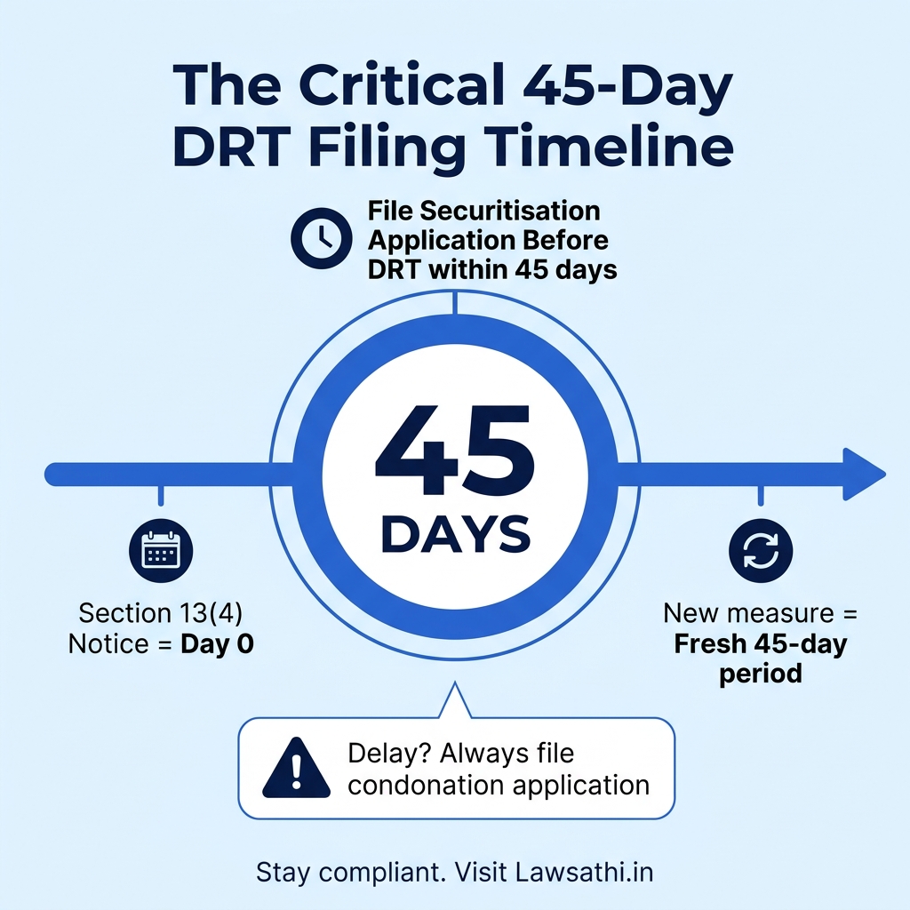 The Critical 45-Day Timeline: Limitation Periods Under SARFAESI Act