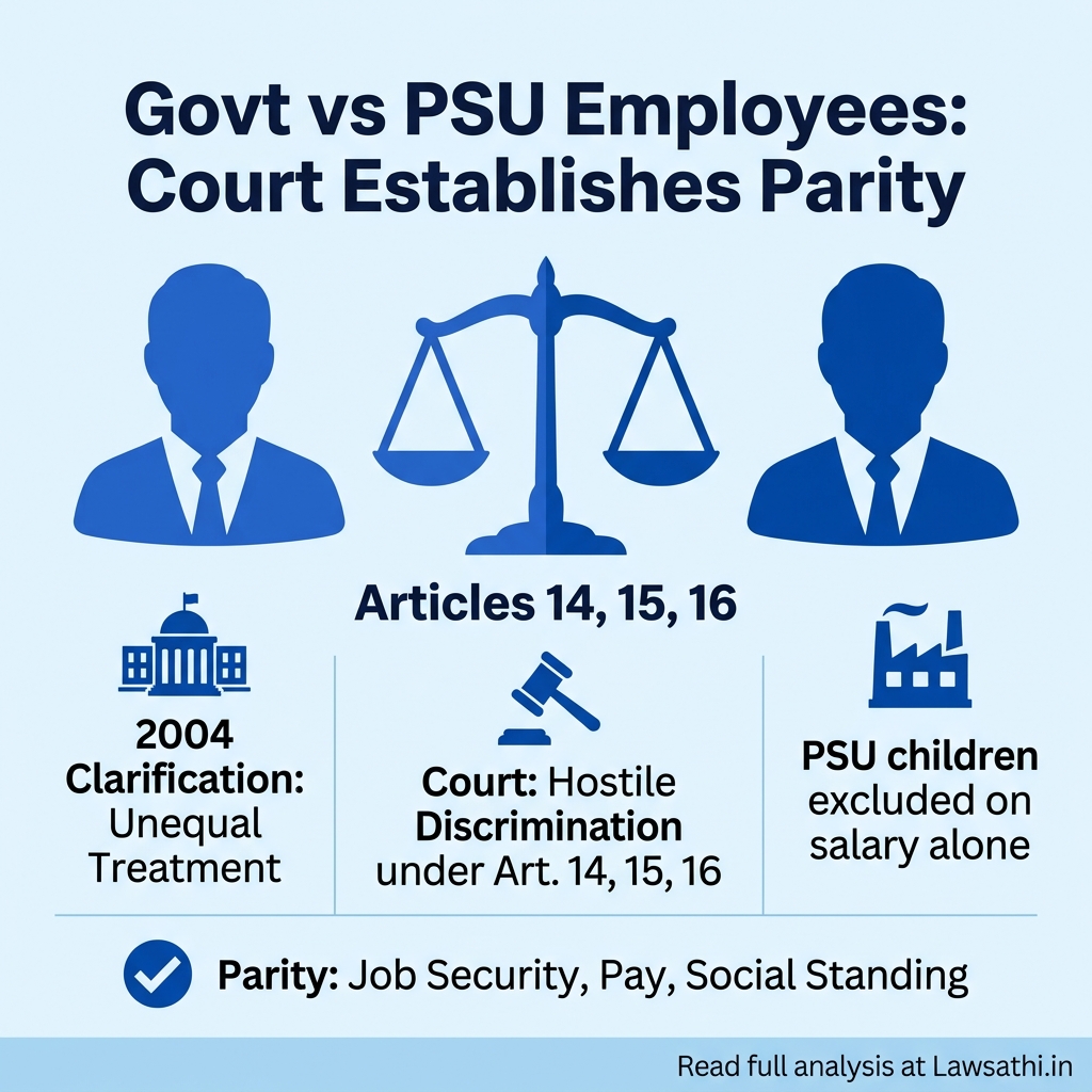 Government vs PSU Employees: Establishing Parity