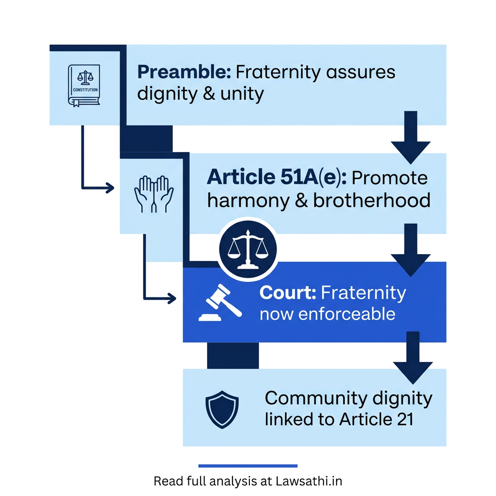 Constitutional Framework: Fraternity as Enforceable Principle