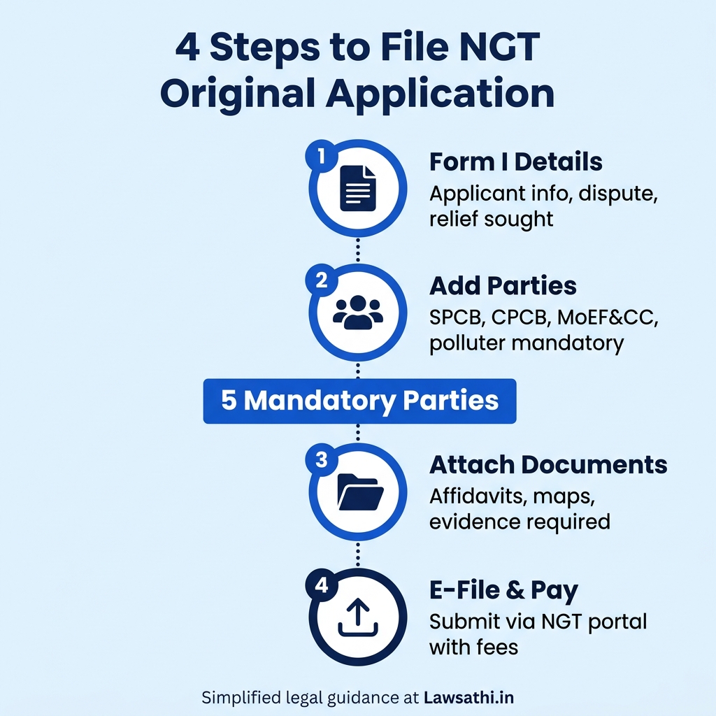 Step-by-Step Filing Process for Original Applications
