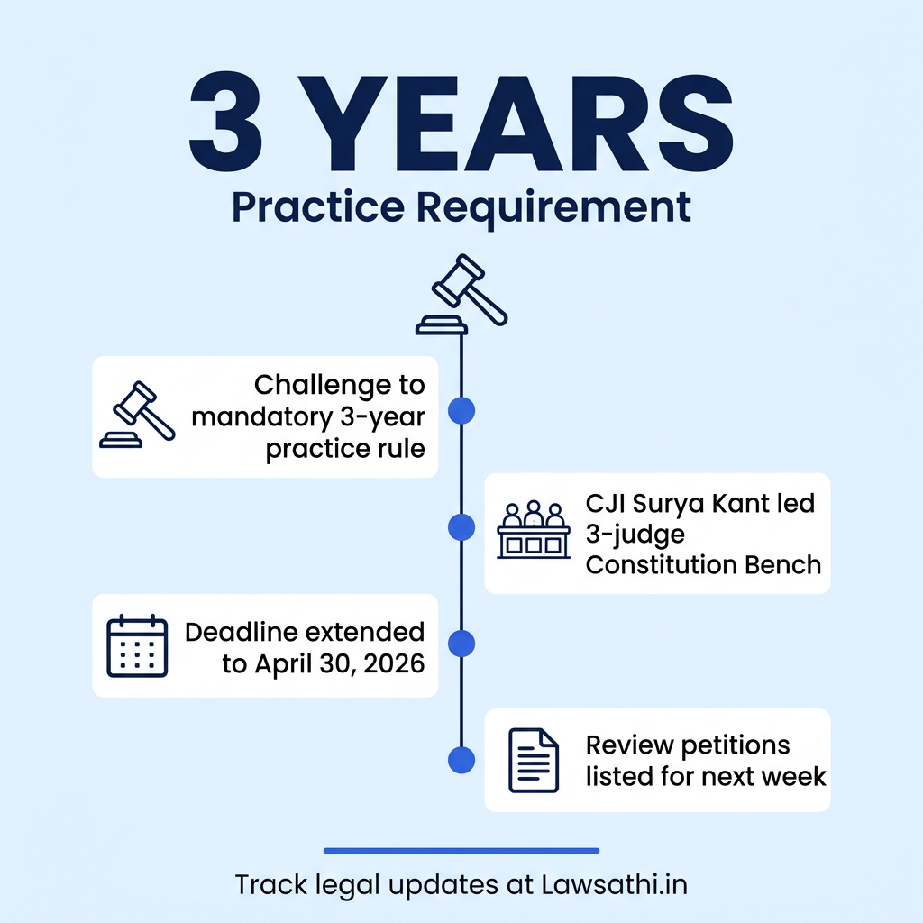 Bhumika Trust v. Union of India: 3-Year Practice Rule Challenge