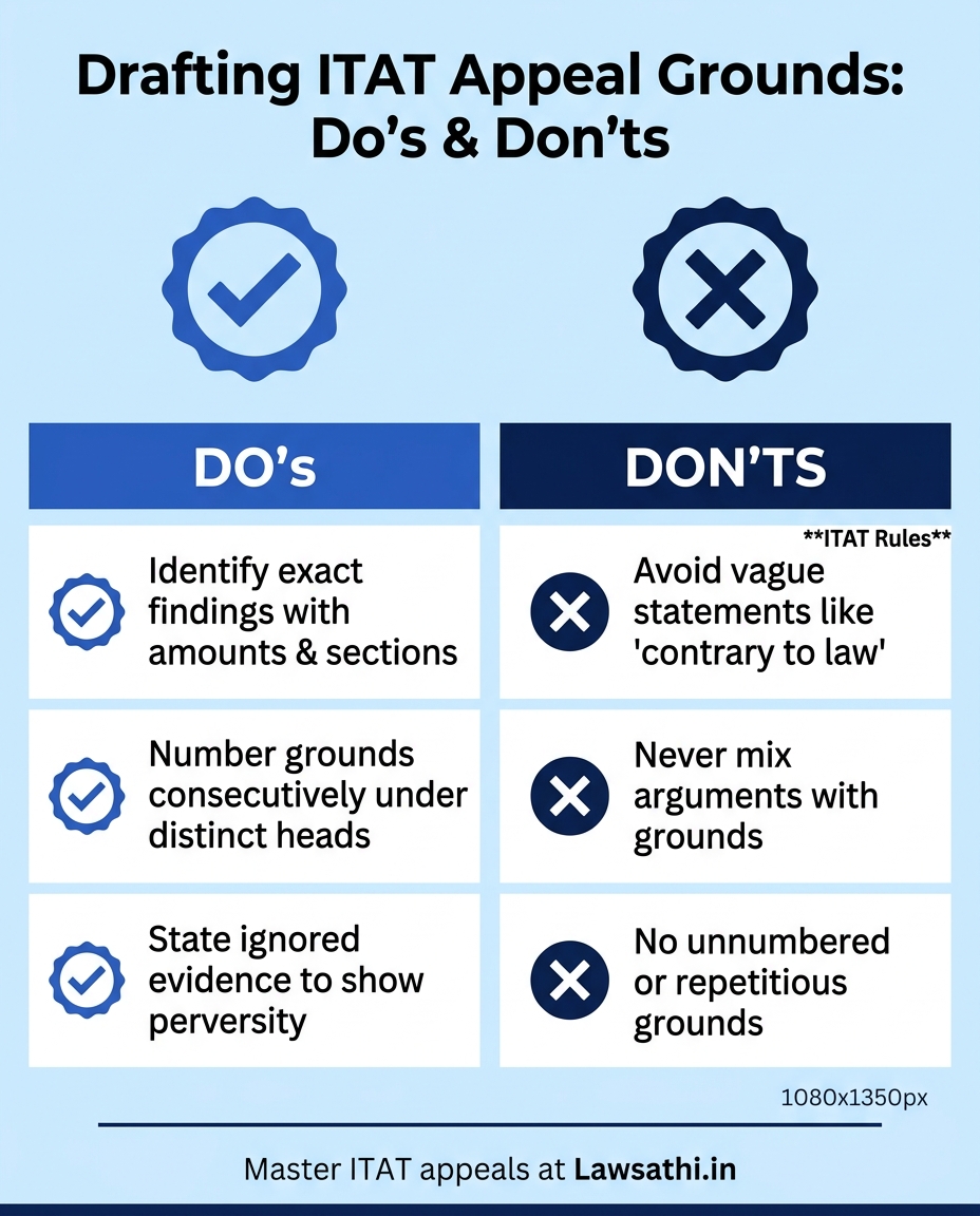 Drafting Valid Grounds of Appeal: Do's and Don'ts