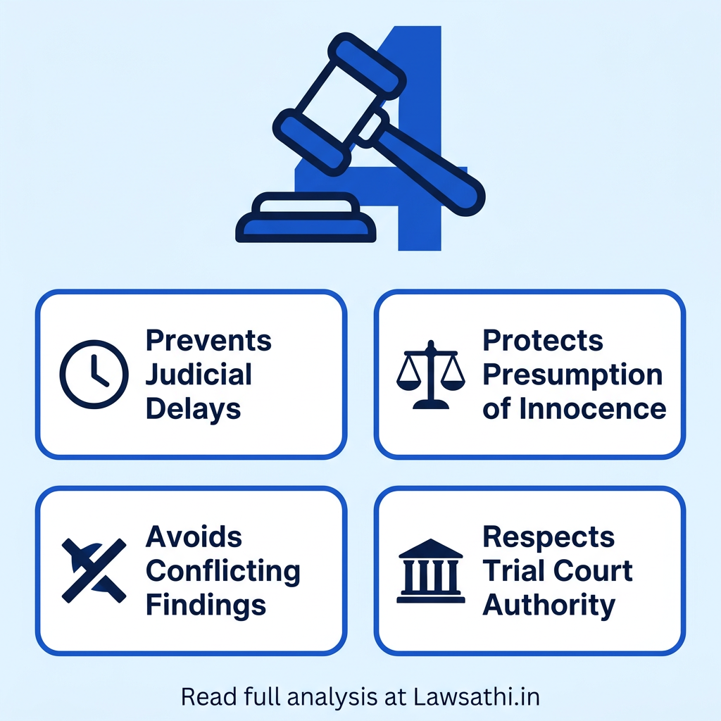 Why the Restriction? Four Key Rationales