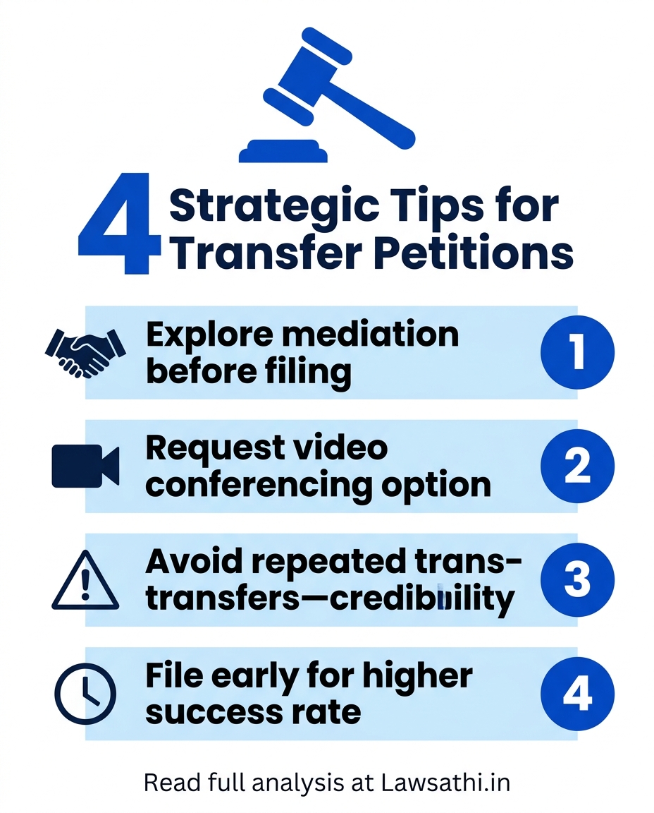 Strategic Tips for Litigators Handling Transfer Petitions
