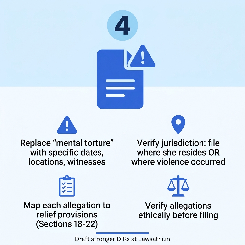 Avoid These Common DIR Drafting Pitfalls