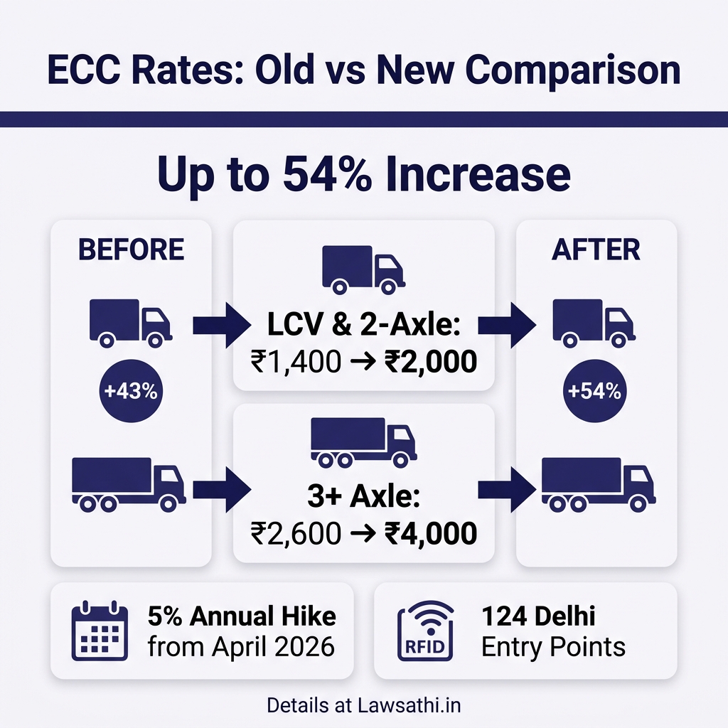 New ECC Rate Structure: Before & After Comparison
