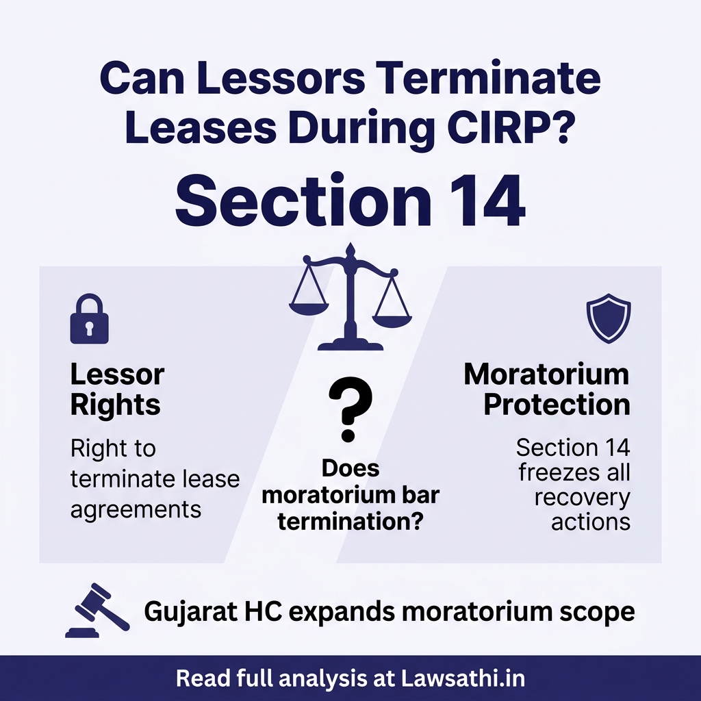 The Legal Conflict: Can Lessors Terminate Leases During CIRP?