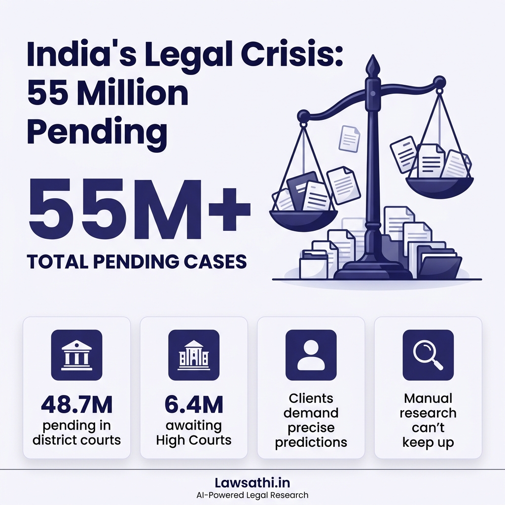 India's Legal Crisis: The Numbers Behind the Need for Change