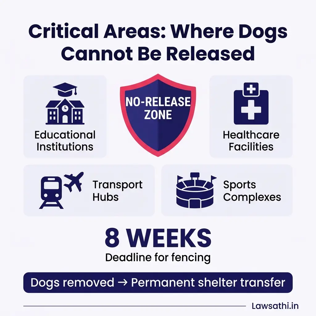 Critical Areas: Where Dogs Cannot Be Released