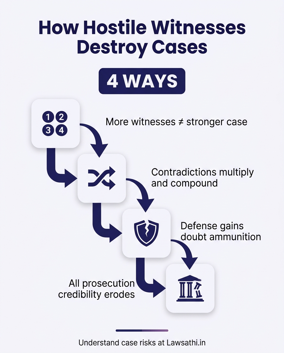 Why Hostile Witnesses Destroy Prosecution Cases