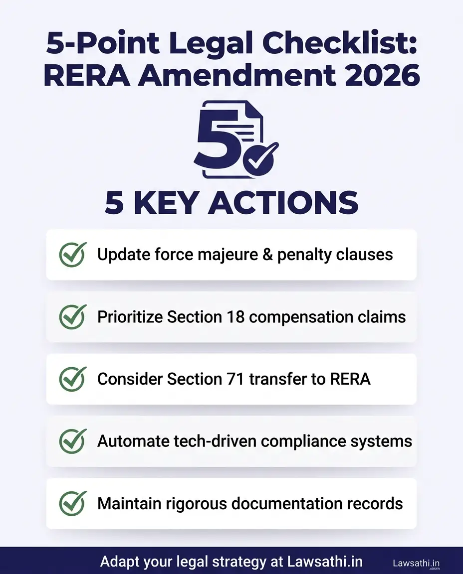 Strategic Legal Checklist for the New Regime