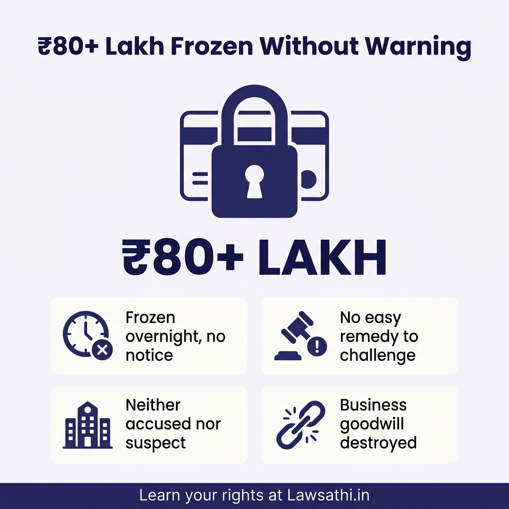 The Problem: Arbitrary Bank Account Freezing