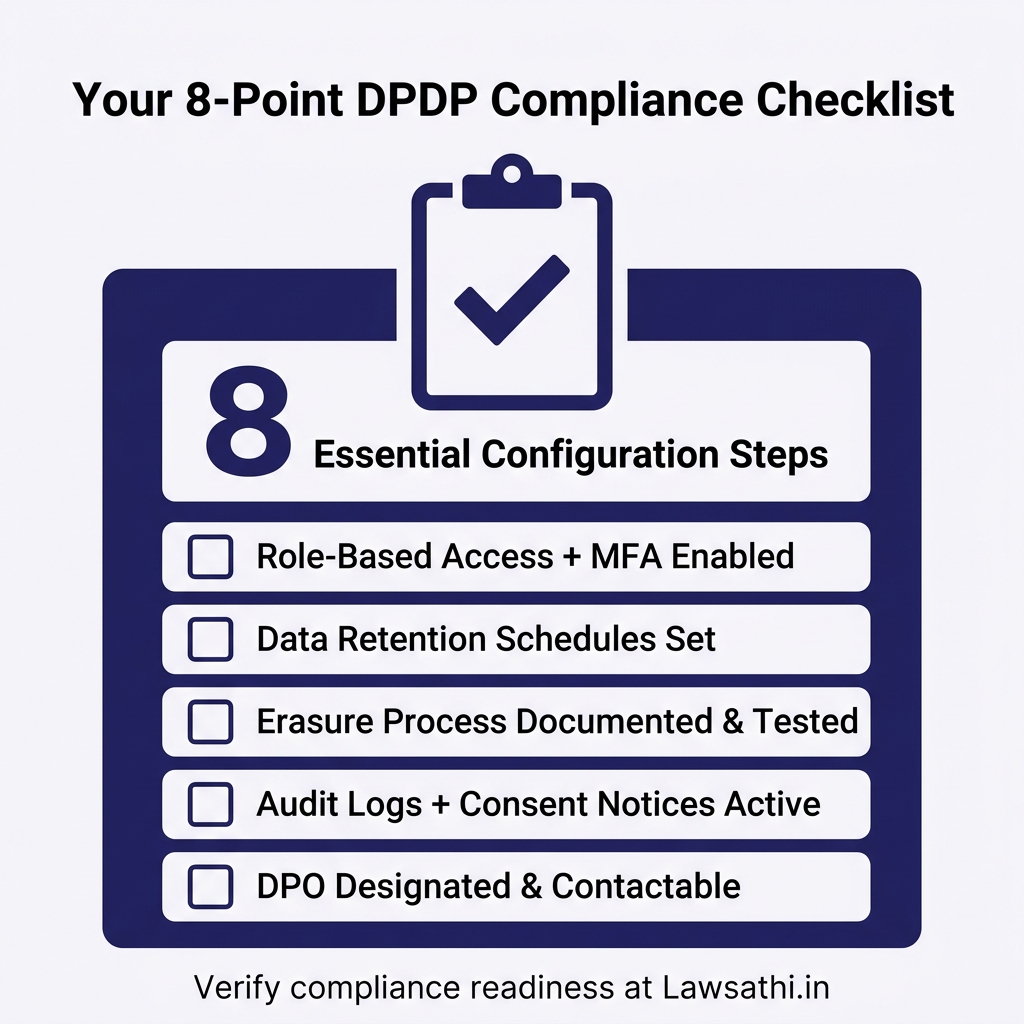 DPDP Compliance Readiness Checklist for Law Firms